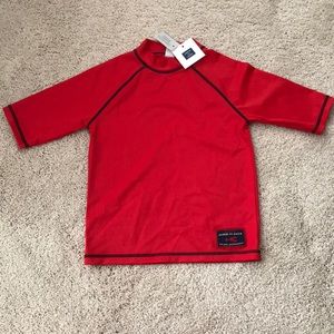 Janie and jack 4t red rashguard
